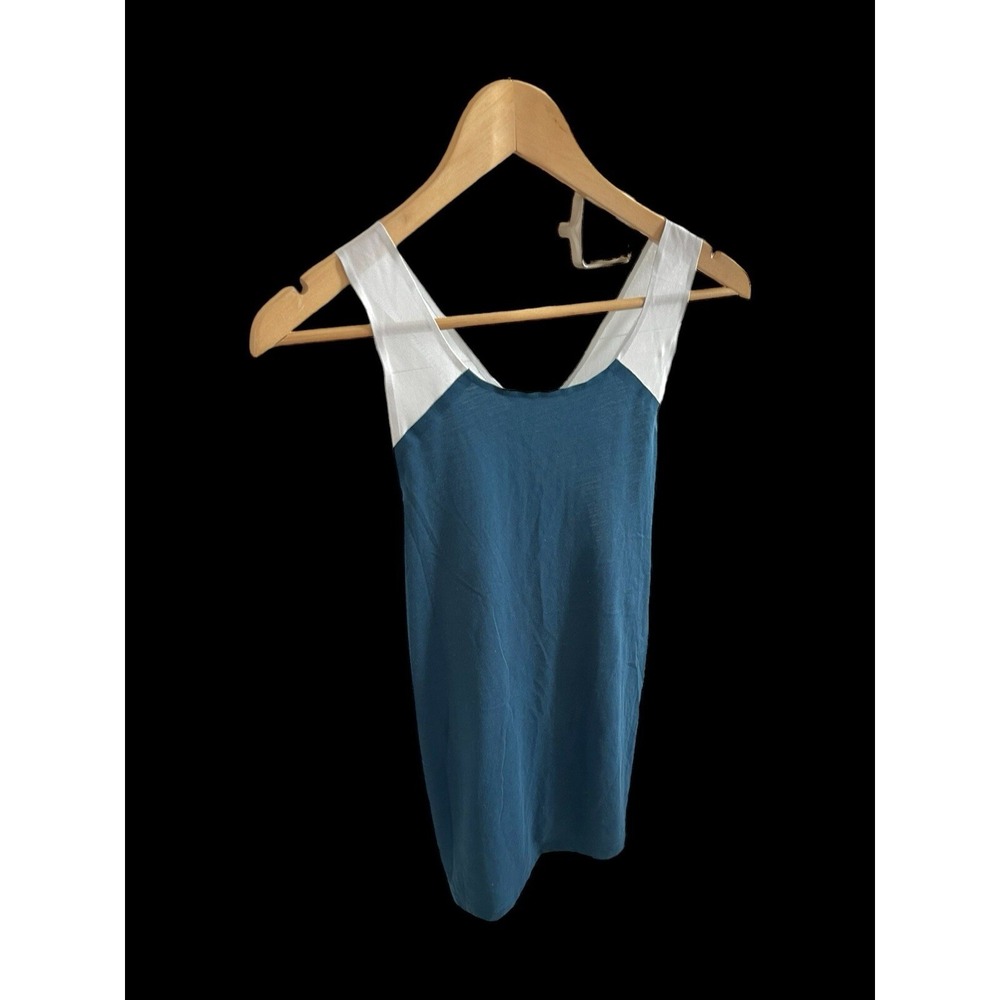 Nike Tank Top Womens Medium‎ Teal Green Training Mesh Straps Activewear Dri Fit